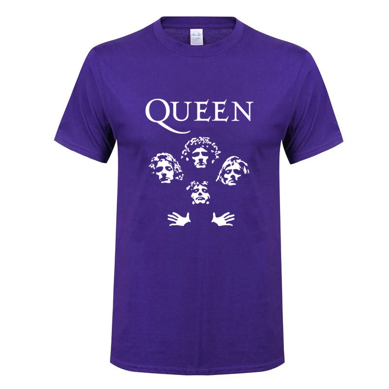 Блестящая рок-группа queen Футболка мужская крутая уличная одежда поп-рок футболка мужская летняя хлопок тяжелые Топы И Футболки в стиле рок мужская одежда