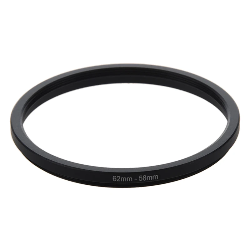 

ABKK-62mm-58mm 62mm to 58mm Black Step Down Ring Adapter for Camera
