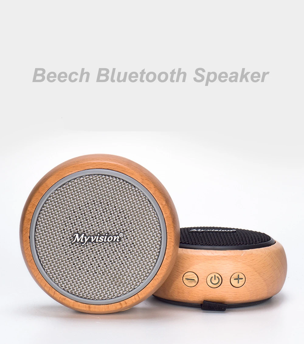 

Solid Wood Beech Wireless Electronic Retro Card Support Audio Portable Bluetooth Speaker