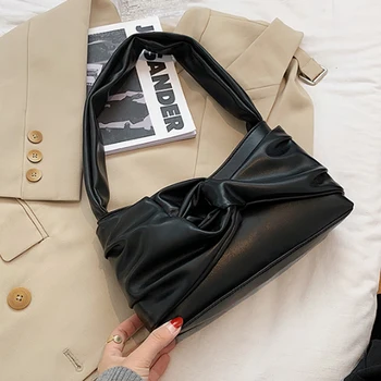 

Luxury Women Handbags Fashion Bow PU Leather Female Shoulder Bag Hand Bag