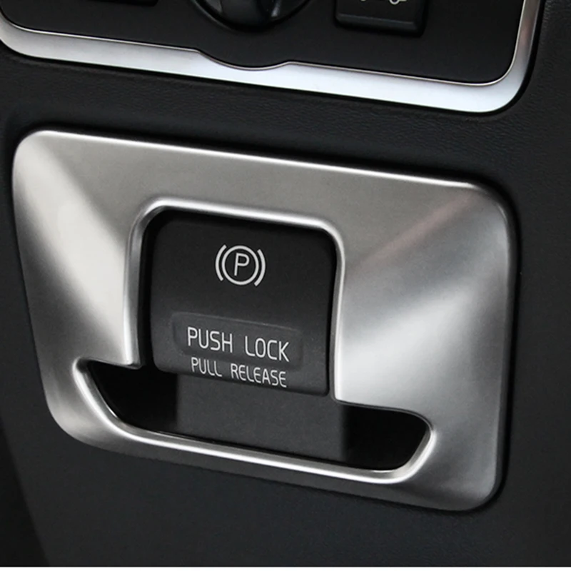 Car design Interior Electronics Handbrake Handbrake Button Keyboard Trim Sticker For Volvo XC60 XC7