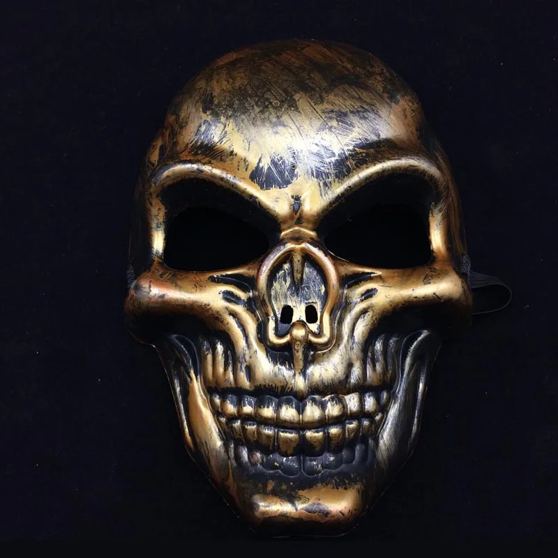 Хэллоуин страшный призрак маска-Череп Скелет античный клыки череп маска на Хеллоуин для косплея творческие Вечерние