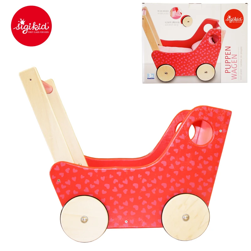 Sigikid Trotteur En Bois Pour Bebe Simulation Poussette D Allaitement Poussee A La Main Jouet Pour Enfants Aliexpress