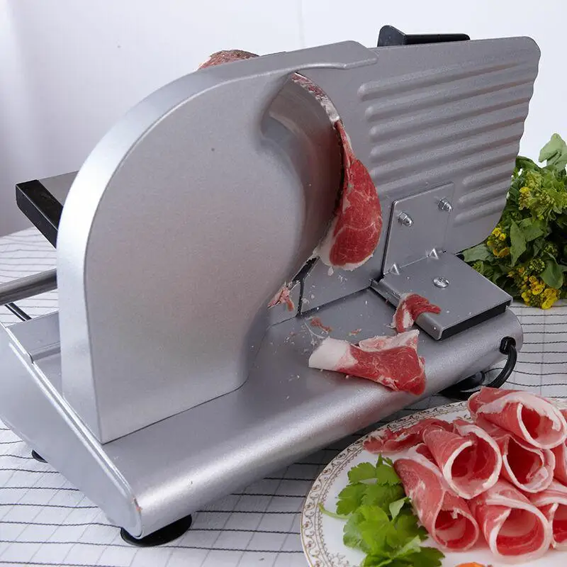 200W Electric Slicer Meat Slicer Household Desktop Lamb Slice Vegetables Bread Hot Pot Ham Meat Machine Adjustable thickness 1