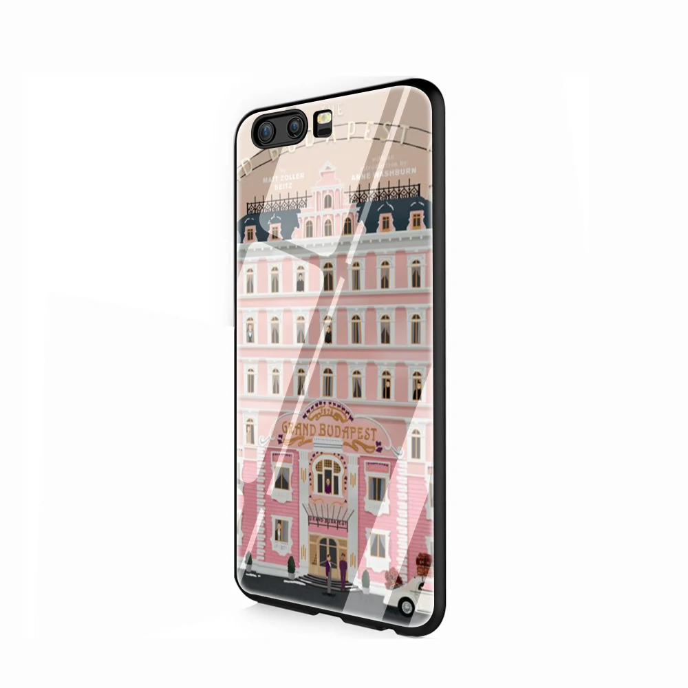 EWAU Wes Grand Budapest отель рисунок стекло чехол для телефона huawei P20 30 P Smart Mate20 pro Lite Honor9 10 Lite - Цвет: G1