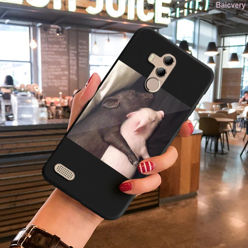 Чехол Baicvery для LEAGOO T8s силиконовый матовый мягкий чехол из ТПУ Leagoo T8S T 8s с животными