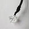 Natural stone quartz white crystal pendant pendulum merkaba pendants chakra pendule suspension healing 2