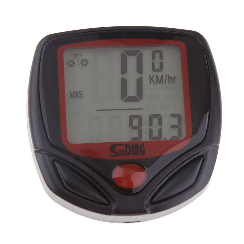 1 Set Waterproof Motorcycle Odometer Speedometer Tachometer Gauge LCD Digital Kit For Motorcycle Scooter Moped Dirtbike