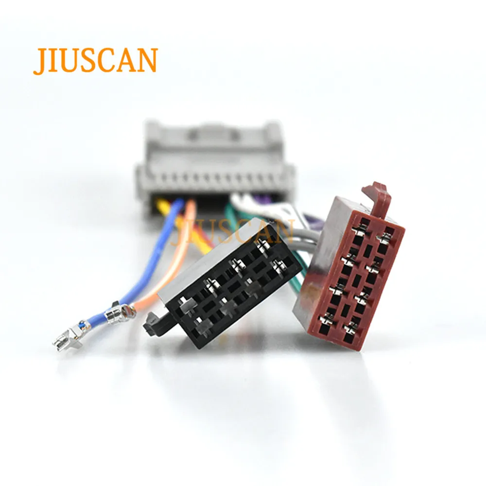JIUSCAN 12-042 ISO(female) жгут радио адаптер для BUICK 2004-2009 CHEVROLET GMS Hummer H3