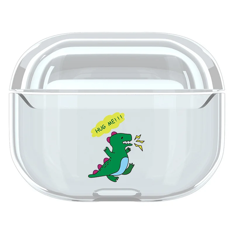 1027 Чехол для Airpods Pro Чехол прозрачный жесткий пластиковый беспроводной Bluetooth наушники бампер для Apple Airpods Pro Airpods 3 Чехол - Цвет: 1027