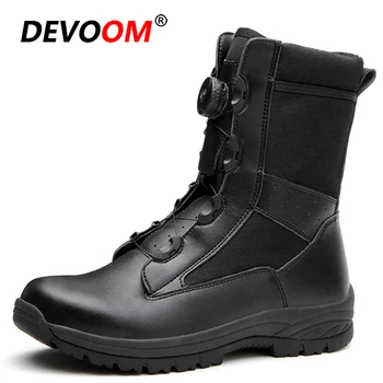 

New Outdoor Men Hiking Shoes Military Desert Tactical Boot Waterproof Camping Sport Hunting Climbing Work Shoes Ankle Botas Swat