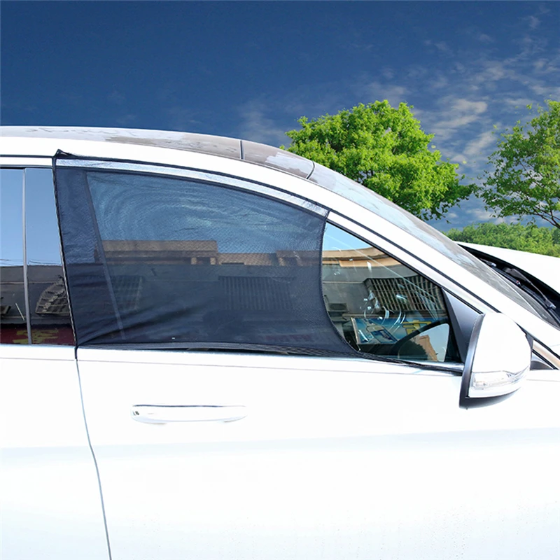 2 шт. новые автомобильные аксессуары для автомобиля солнцезащитный козырек для переднего/заднего бокового окна теневая сетка крышка Щит Автомобильная Солнцезащитная шторка УФ-защита