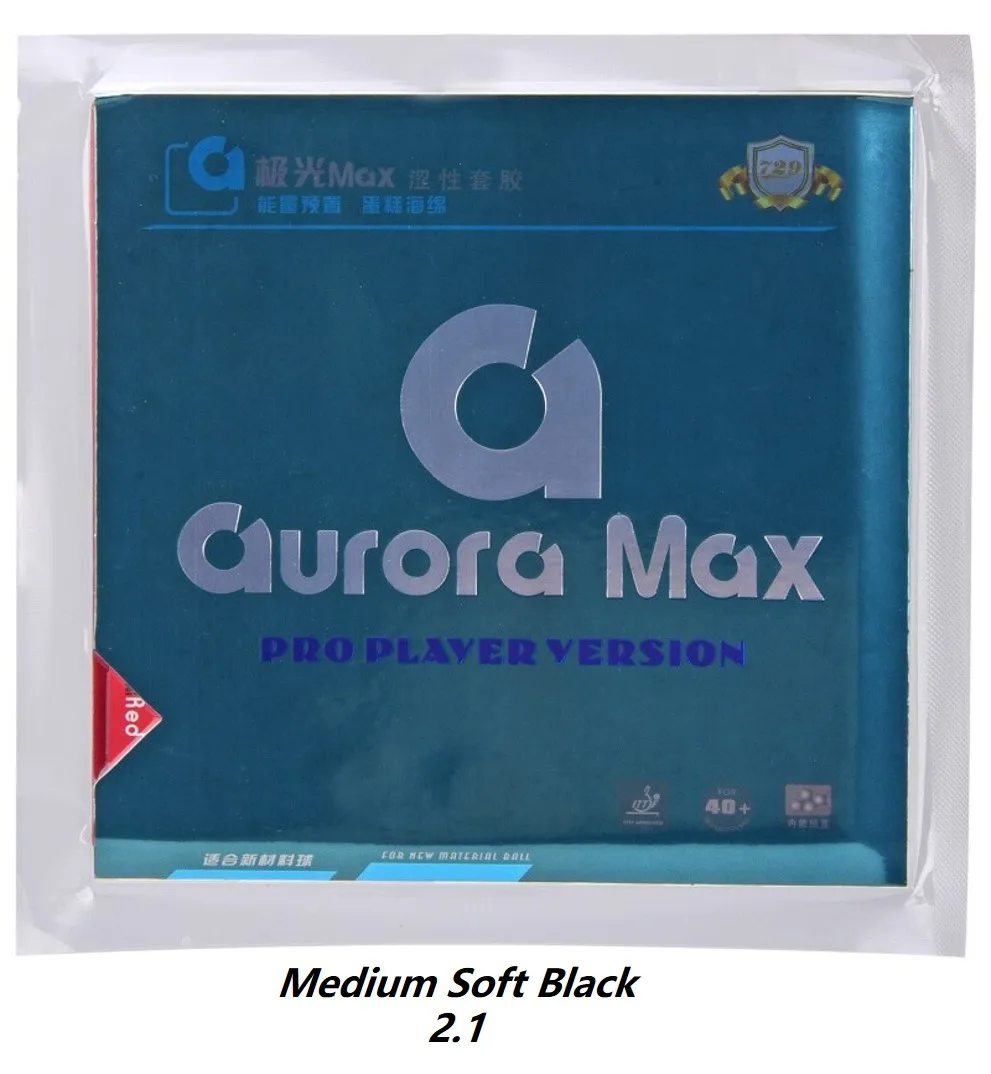 Friendship 729 Aurora Max Table Tennis Rubber Ping Pong Racket Sponge