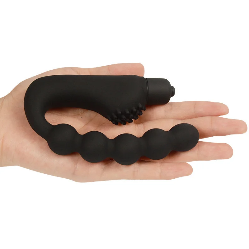 Silicone 10 Speed Vibrating Anal Plug Prostate Massager Anal Vibrator Sex Toys for Men Anal Beads Butt Plug Sex Products01