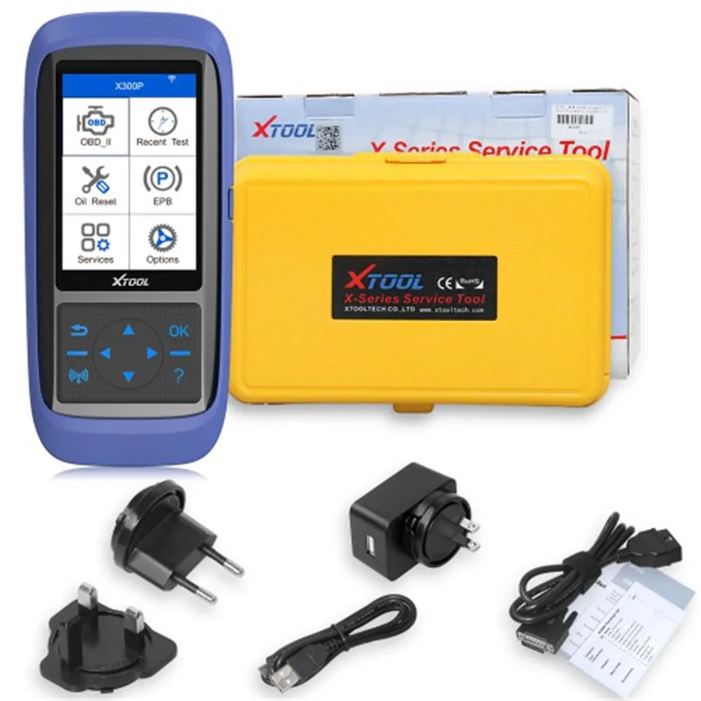 Автомобильный диагностический инструмент XTOOL X300P X300 P OBD2 поддержка EPB TPS сброс