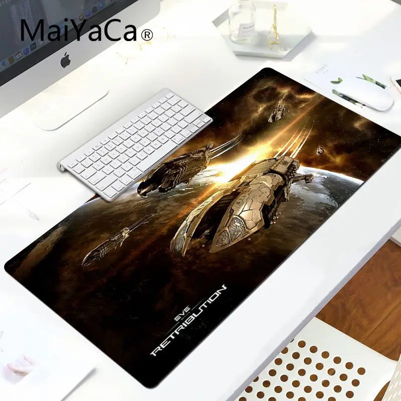 MaiYaCa красивые ЕВА Dominion индивидуальные коврики для мышки ноутбук коврик для мышки в стиле аниме большой коврик для Мыши Компьютерный коврик для ПК - Цвет: LockEdge 30x80cm