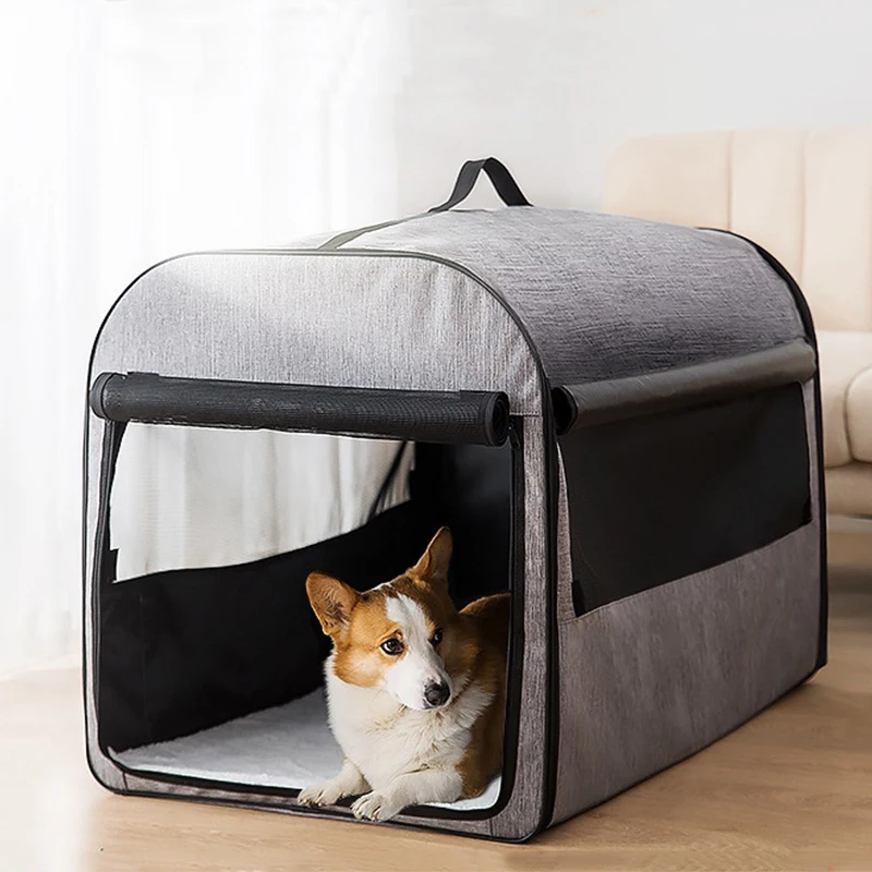 Dog Carrier Bag Portable Cat Cage Kennel Bed Collapsible Pet Car Travel  Crates for Puppies Kitten Medium Cats Dogs Small Animals - AliExpress