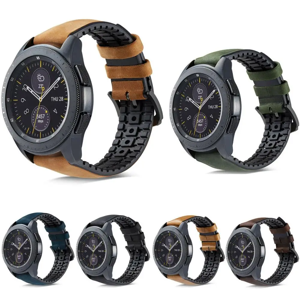 18 мм 20 22 силиконовый ремешок для samsung Galaxy Watch 42 46 Active2 40 44 gear S2 S3 Ремешок Браслет