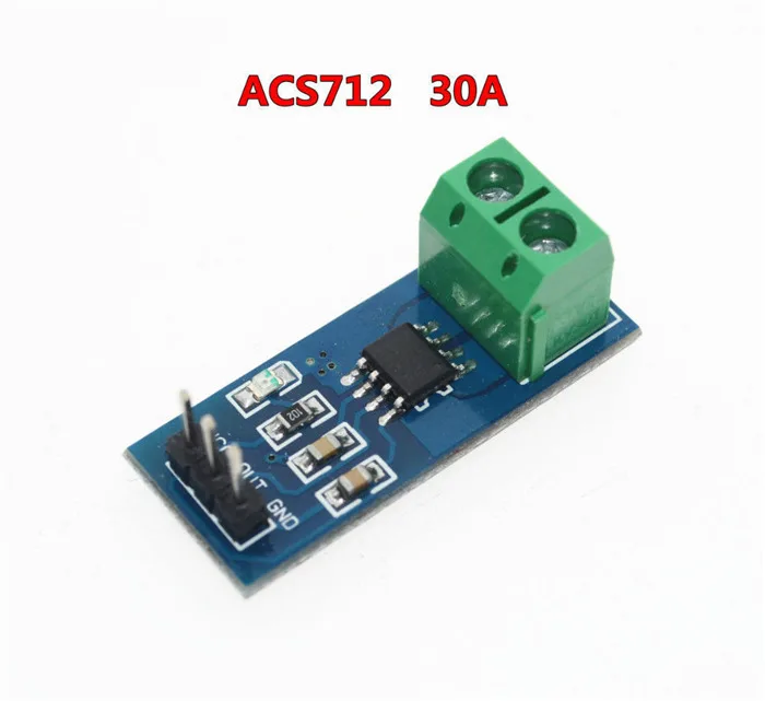 Горячая 20A модуль датчика тока Холла ACS712 5A 20A 30A модуль датчика тока для arduino ACS712 - Цвет: 30A