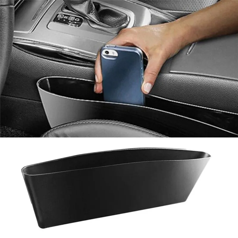 

Car Seat Gap Storage Box Portable Leak-Proof Storage Box Small Object Storage Organizer Universal Car Auto Accessories