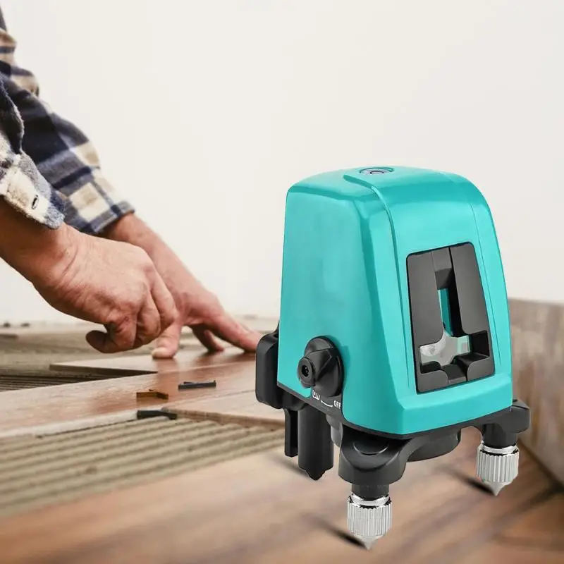 

2 Line 1 Point 3D Laser Level Instrument Self-leveling Laser Excellent Durable and Practical ABS Alloy Measuring Tool