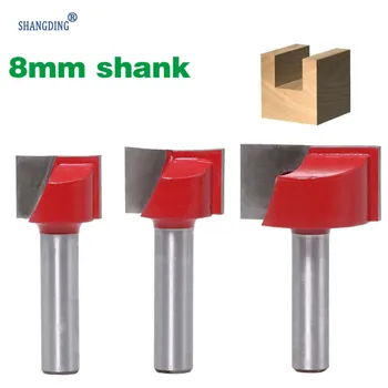 

Carpentry Milling Cutter 8mm Clear Bottom Milling Bottom But Edge Mesa Edge Trimmer Cutter Head