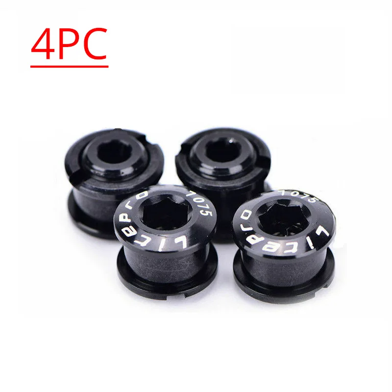 4pc Bolt Black 8.5mm FMFXTR 26T 38T цепь 104BCD 170 мм Crank 4 шт. 8,5 мм Болты MTB велосипедная система стальной горный велосипед запчасти дорожных велосипедов аксессуары - Цвет: 4pc Bolt Black 8.5mm