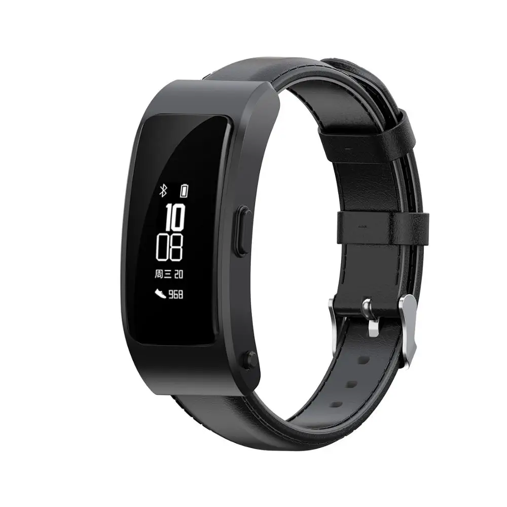 Ремешок из натуральной кожи для Huawei Talkband B6 B3 смарт телефон браслет 16 мм TIMEX TW2T35400