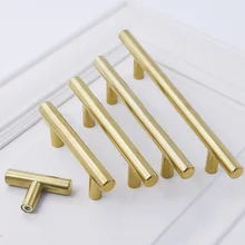 2~14 Inches Cupboard Handle Brushed Stainless Steel Kitchen Cabinet Door Knob Furniture Drawer Pull Hardware Pulls Household