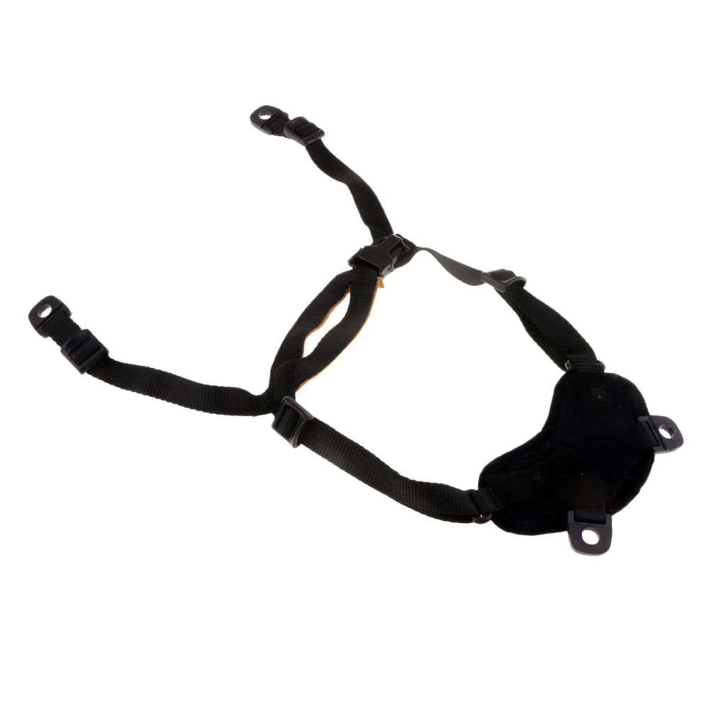 Foam Nylon Helmet Chin Strap w/ Screws for Fast/MICH/ACH/IBH Tactical Helmet