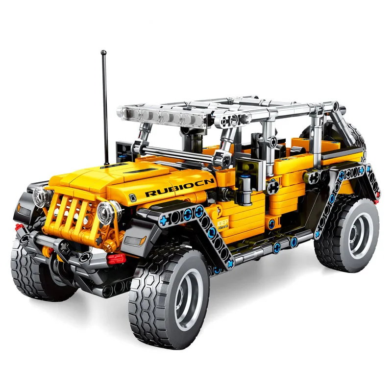 Игрушки для детей внедорожный автомобиль мальчиков Diy обучающая сборная