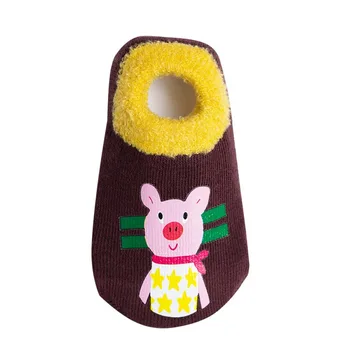 

Fashion Children's Socks For Girl Boy Cute Cartoon Non-Slip Cotton Floor Socks Kids Socks