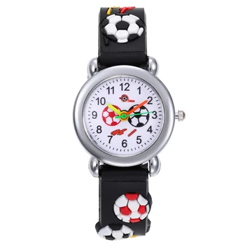 

3D Cartoon Super Football kids Watch Children Kids Boys Students Quartz Wristwatches supermario Boys Christmas gift reloj niño