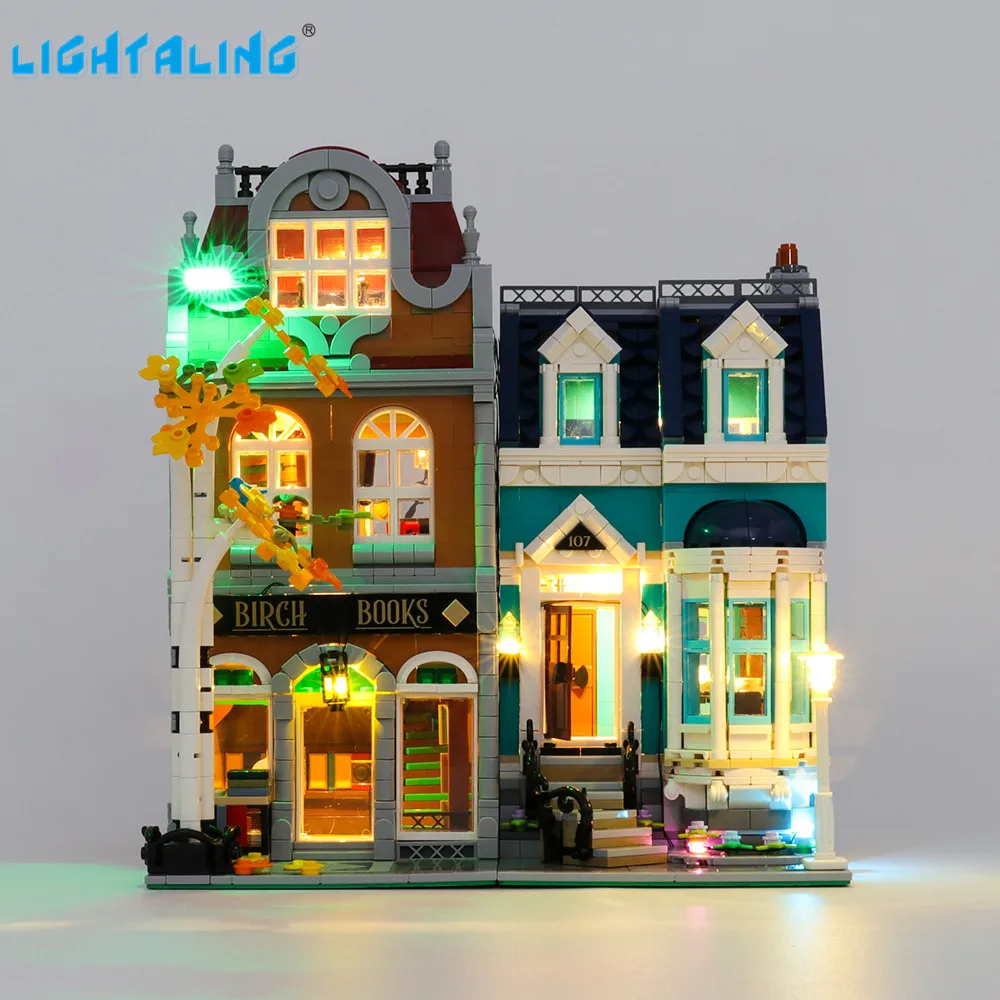

Lightaling Led Light Kit For Creator Bookshop Toys Building Blocks Compatible With 10270 ( Lighting Set Only )