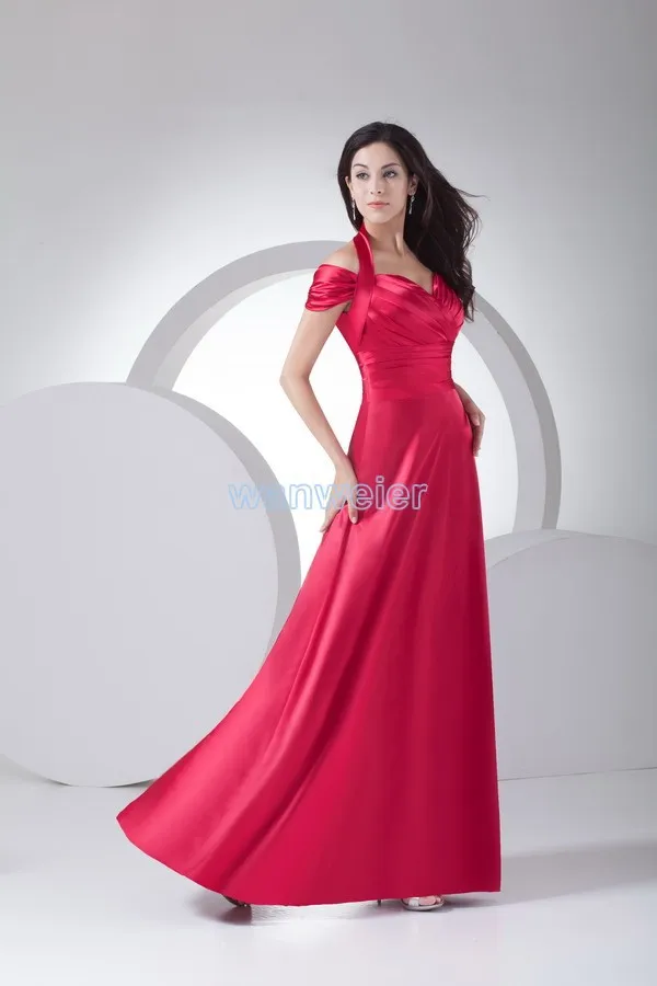 Vestidos de noiva,, вечерние, новая мода, скромные, с рукавами, vestidos, длинные, горячая Распродажа, красное платье для выпускного подружки невесты