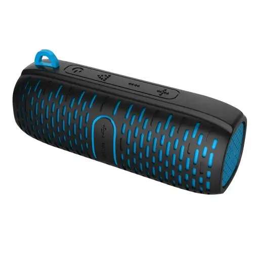 Модная Горячая Распродажа, водонепроницаемый Bluetooth динамик, велосипедный портативный звуковой ящик, радио, caixa de portatil altavoz ducha ch3 fan - Цвет: Синий