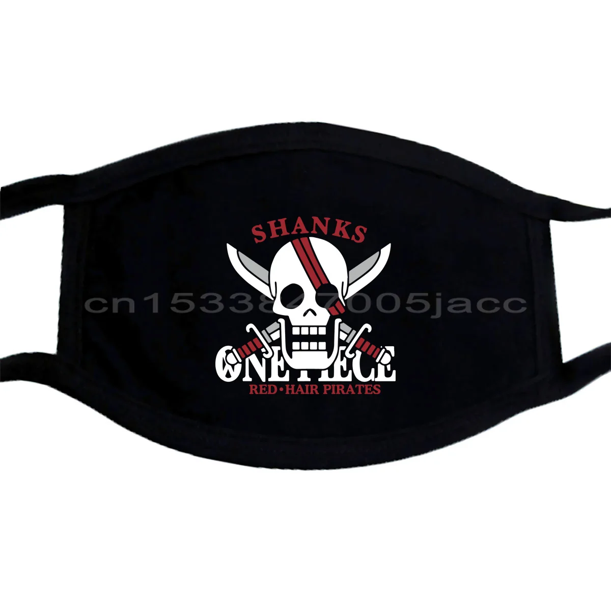 Herren маски Flagge One Piece Red Shanks Пираты Аниме Манга Мультфильм Маска Мужская Унисекс