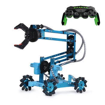 

2.4G Radio Controlled K3 Intelligent aluminum robot All - way robotic arm engineering vehicle DIY Intelligent Assembly Kit