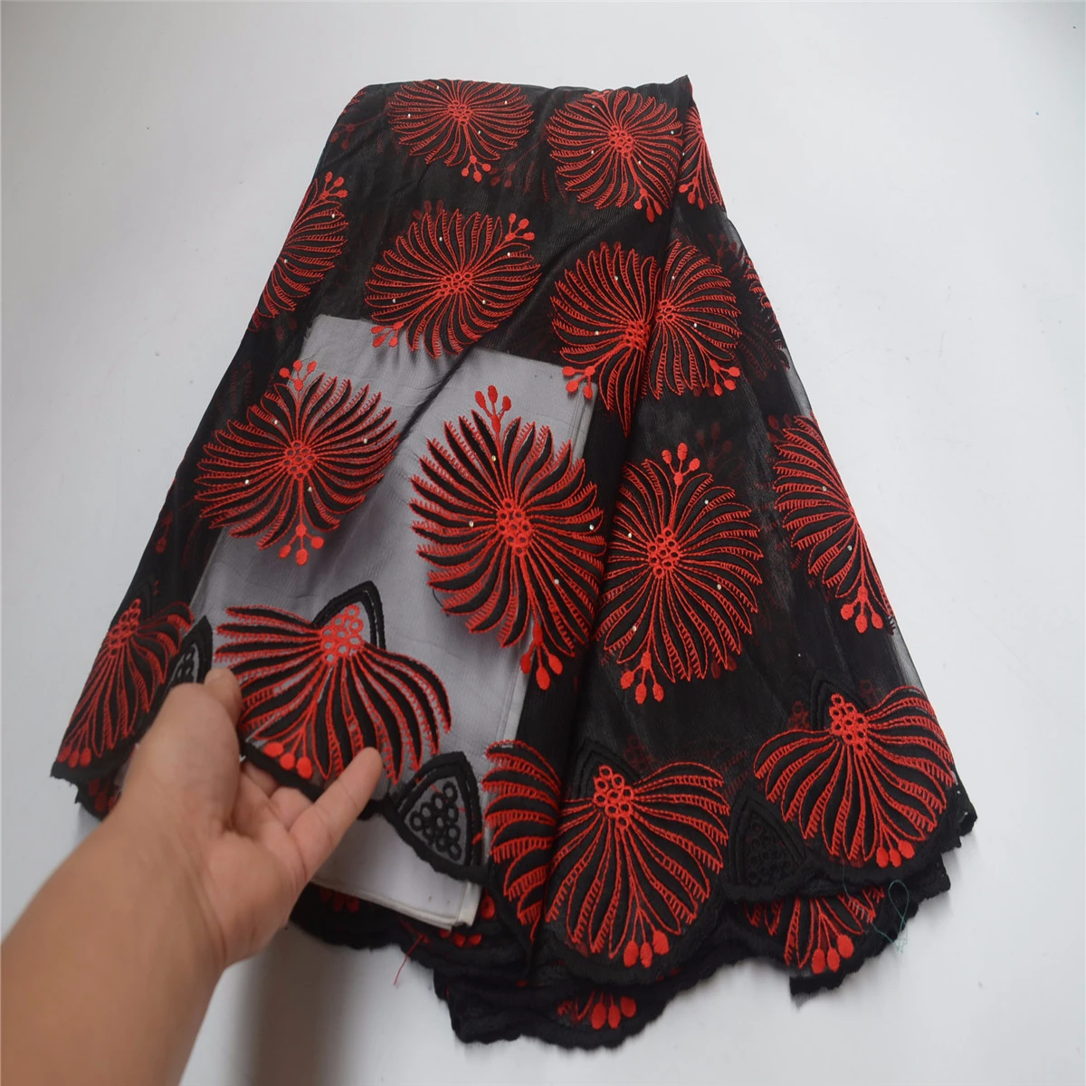 

Tulle Dress French Tulle Lace Fabric 2019 High Quality Nigerian Lace Fabric Embroidery African Lace Fabric For Wedding