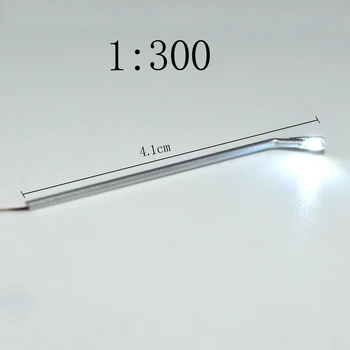 

1:300 scale Toy lamppost street light model ,miniature copper light for scene layout