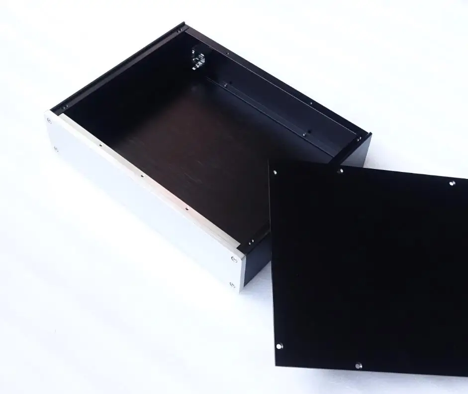 Size W320 H70 L248 Full Aluminum Chassis Amplifier Case Preamp Enclosure DAC Box 3207