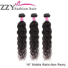 ZZY Fashion, натуральные волнистые пряди волос, бразильские волосы, пряди натуральные кудрявые пучки волос, натуральный цвет, M, не Реми, волосы для наращивания
