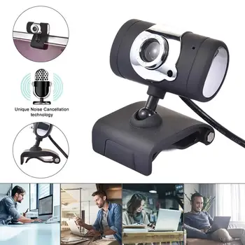 

HD 480P/1080P Webcam Pixel USB Webcam Camera With Mic Computer Clip-on Webcam For PC Laptop