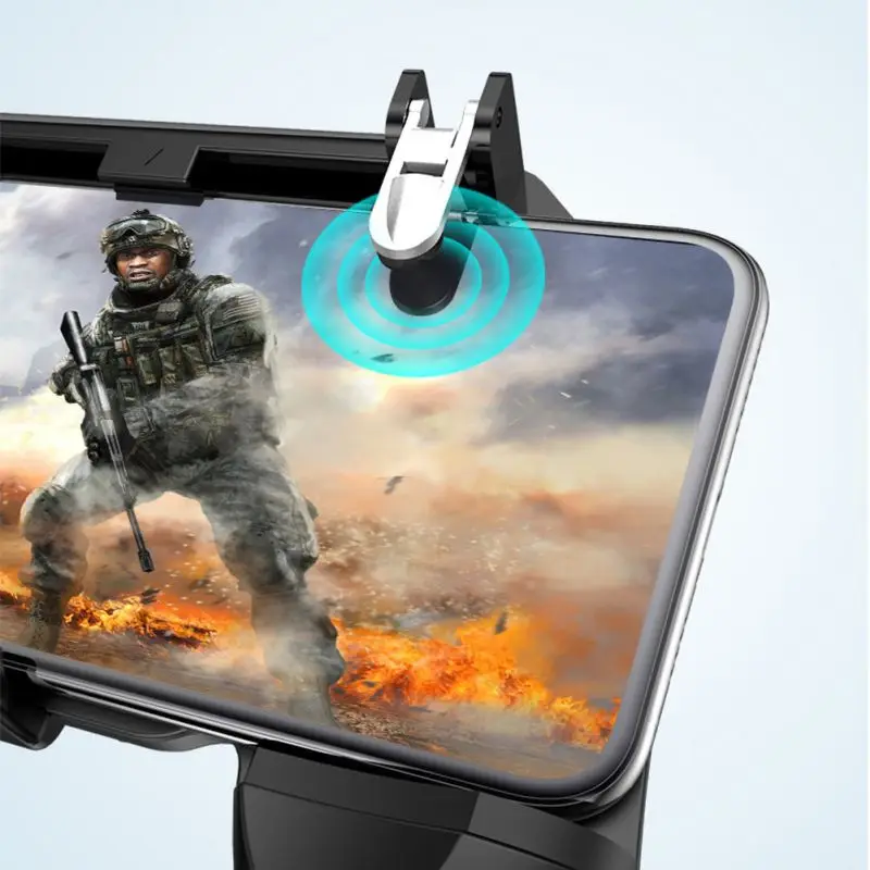Мобильный игровой контроллер W10 Pubg геймпад для игр L1r1 триггер кнопка огня