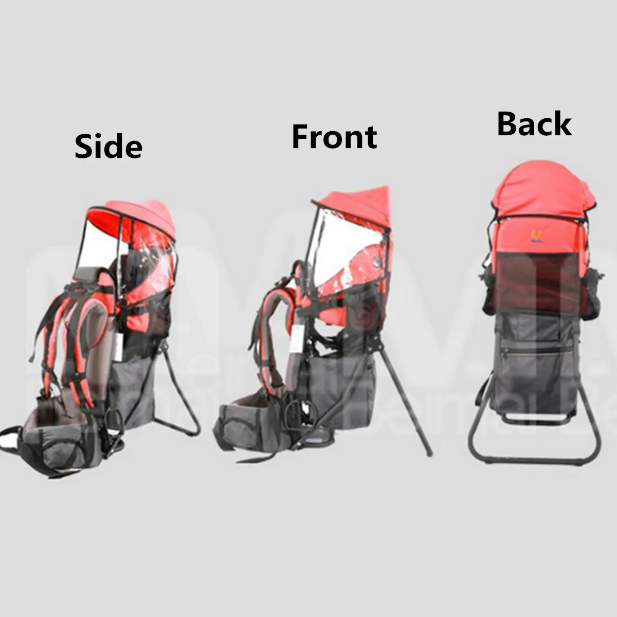 Складная переноска для путешествий, водонепроницаемый рюкзак для малышей, походный рюкзак для альпинизма на открытом воздухе-оригинальная рама для стула