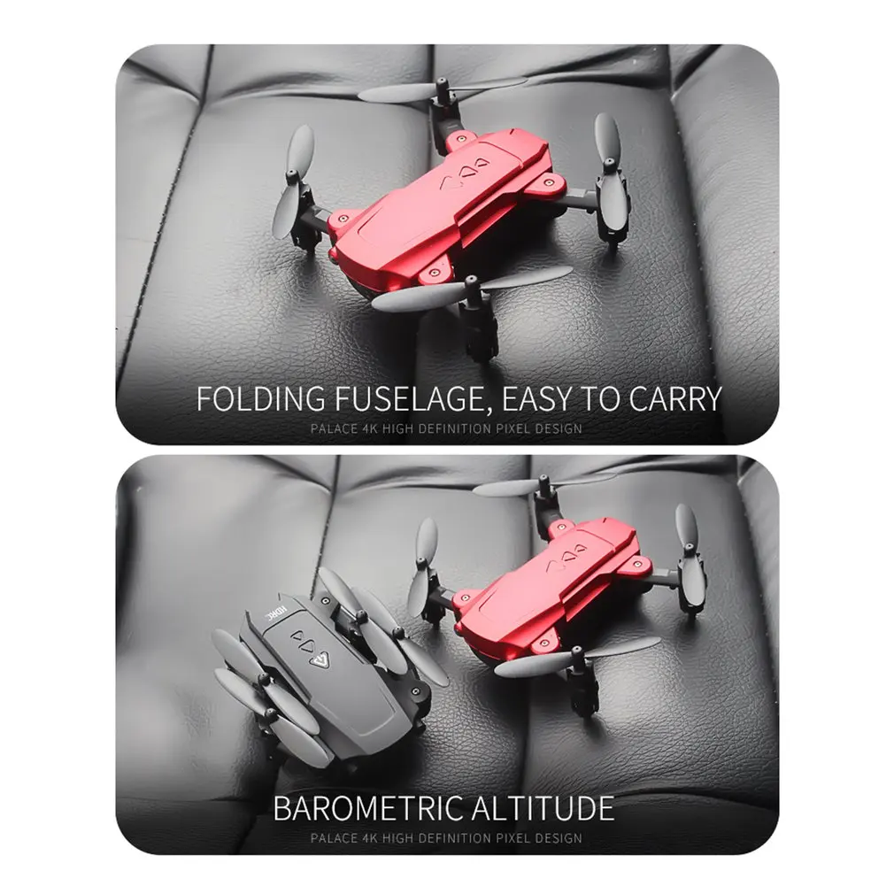 2019H16 складной RC WiFi FPV Дроны с HD камерой RC вертолет самолет высота удержания воздушная видео игрушки для детей