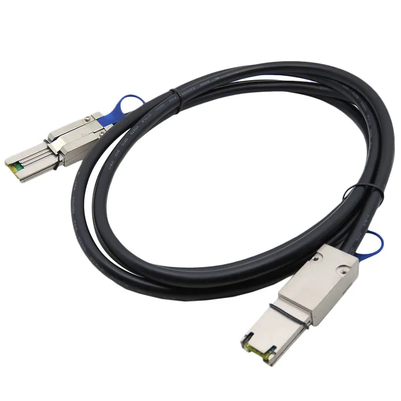 

External Mini Sas 26Pin (Sff-8088) Male To Mini Sas 26 (Sff-8088) Male Cable, 1.0M