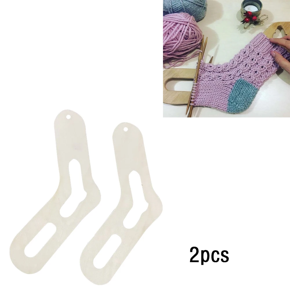 2 шт. ручка для вязания носков из натурального дерева | Дом и сад