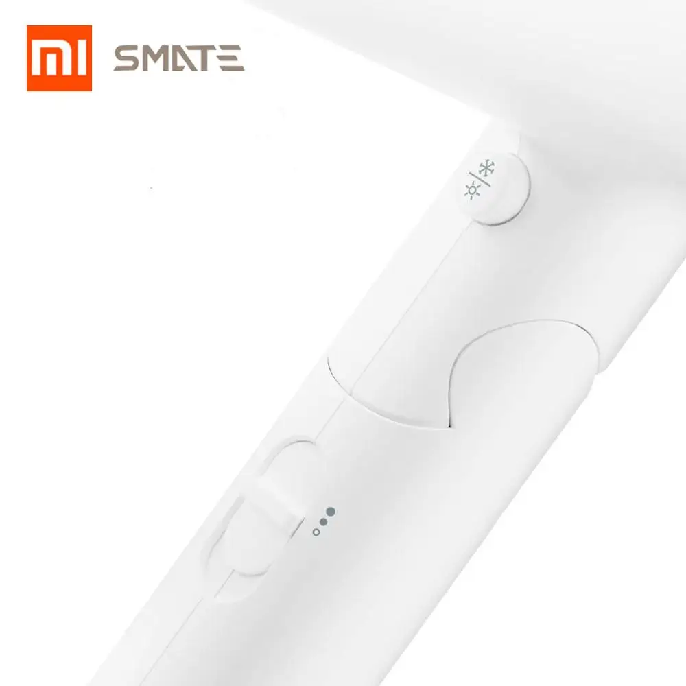 XIAOMI MIJIA фен SMATE SH-A161 анион вода отрицательная ионизация волос Уход быстрый сухой портативный путешествия складной фен диффузор