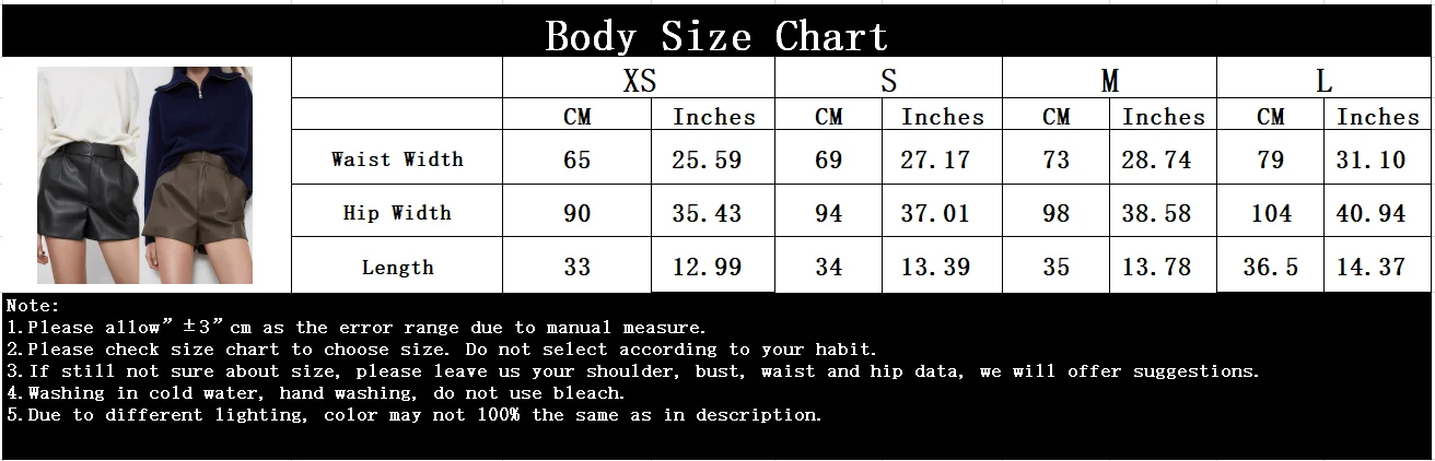 KONDALA 2022 Women's Shorts Vintage PU Leather Shorts High Waist Undefined Drapped Trousers  Female Office Wear Shorts workout clothes for women